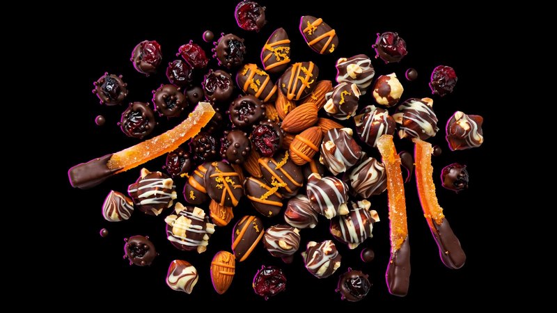 Chocolates y confitados